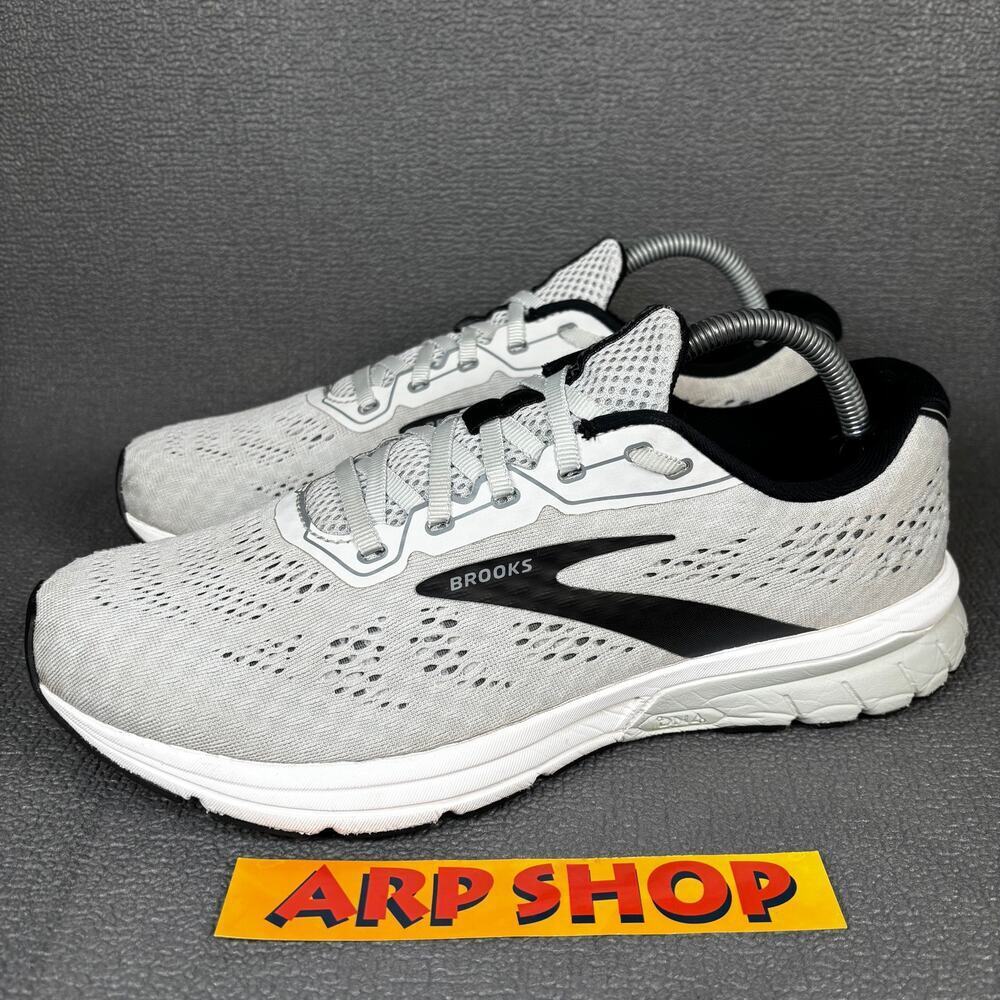 🔴 Brooks Anthem 4 Men`s Size 9.5 Grey Black Athletic Running Shoes 1103531D084